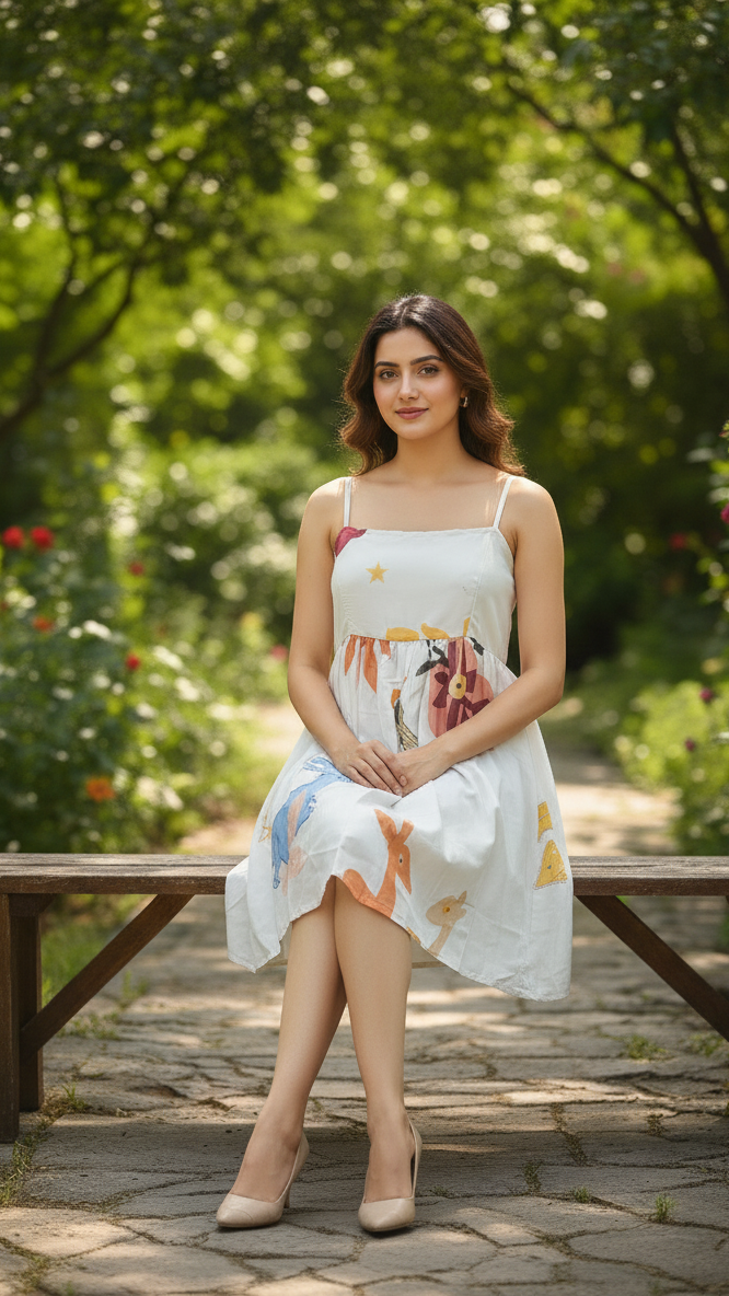 The Bunny & Deer Babydoll Dress
