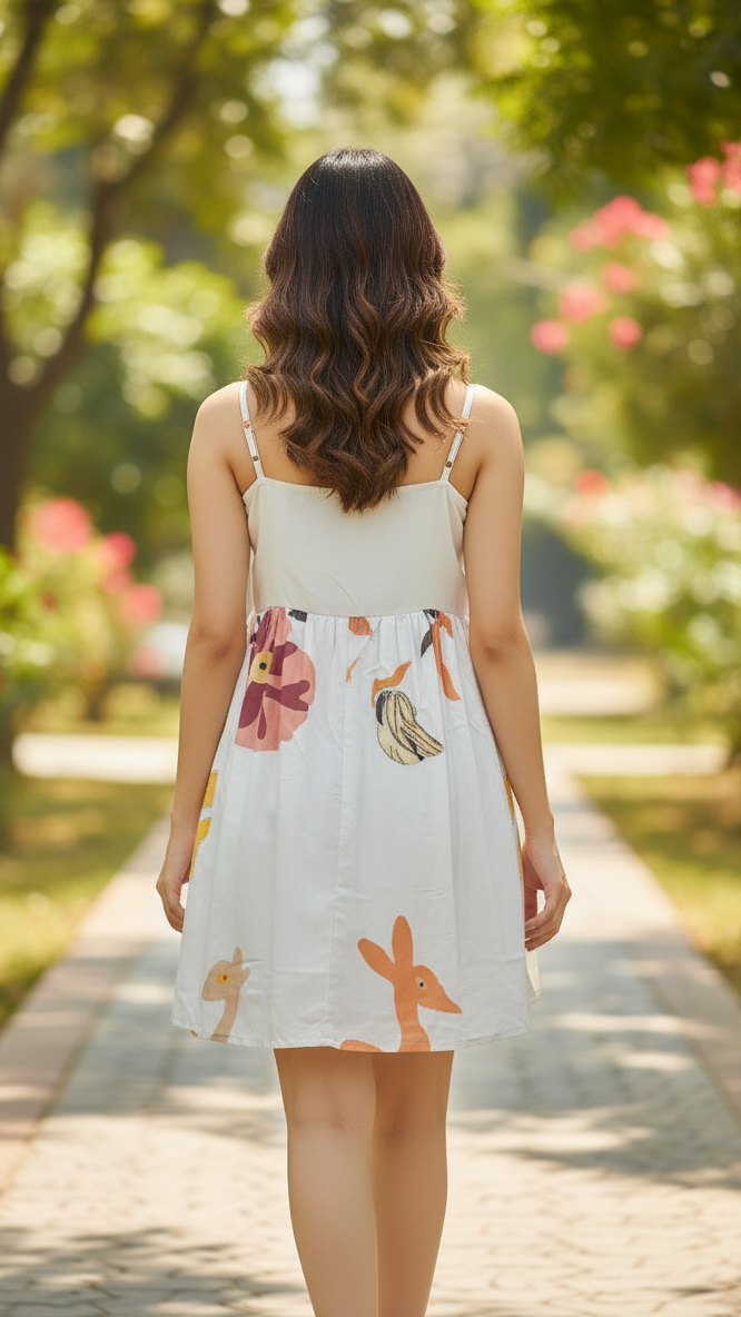 The Bunny & Deer Babydoll Dress