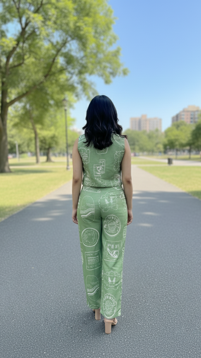 Summer Breeze Cotton Co-ord Outfit
