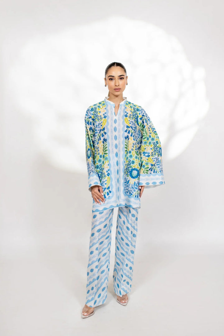 Azure Botanica Co-ord Set