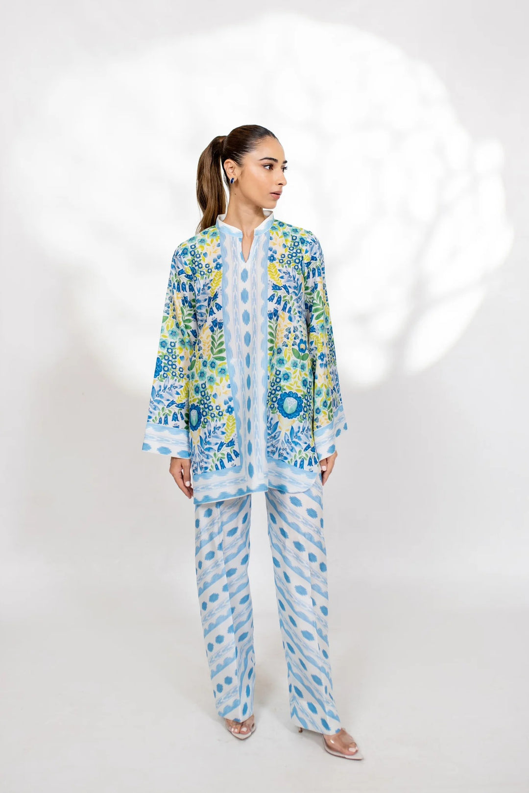 Azure Botanica Co-ord Set