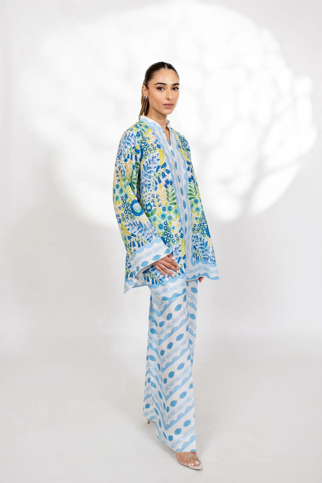 Azure Botanica Co-ord Set