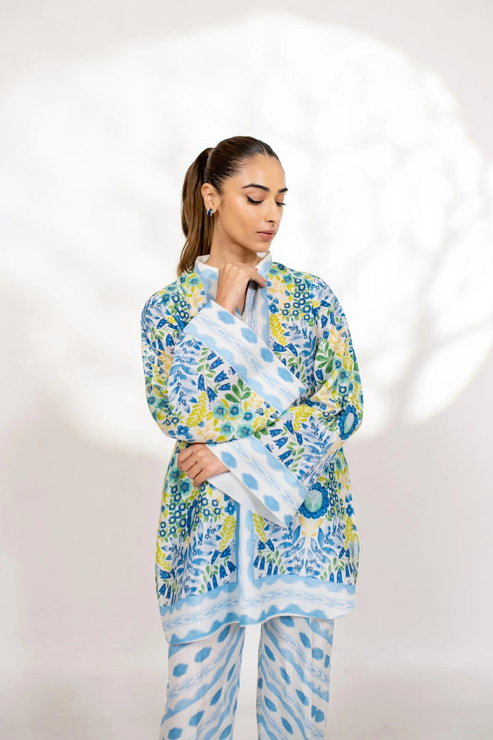 Azure Botanica Co-ord Set