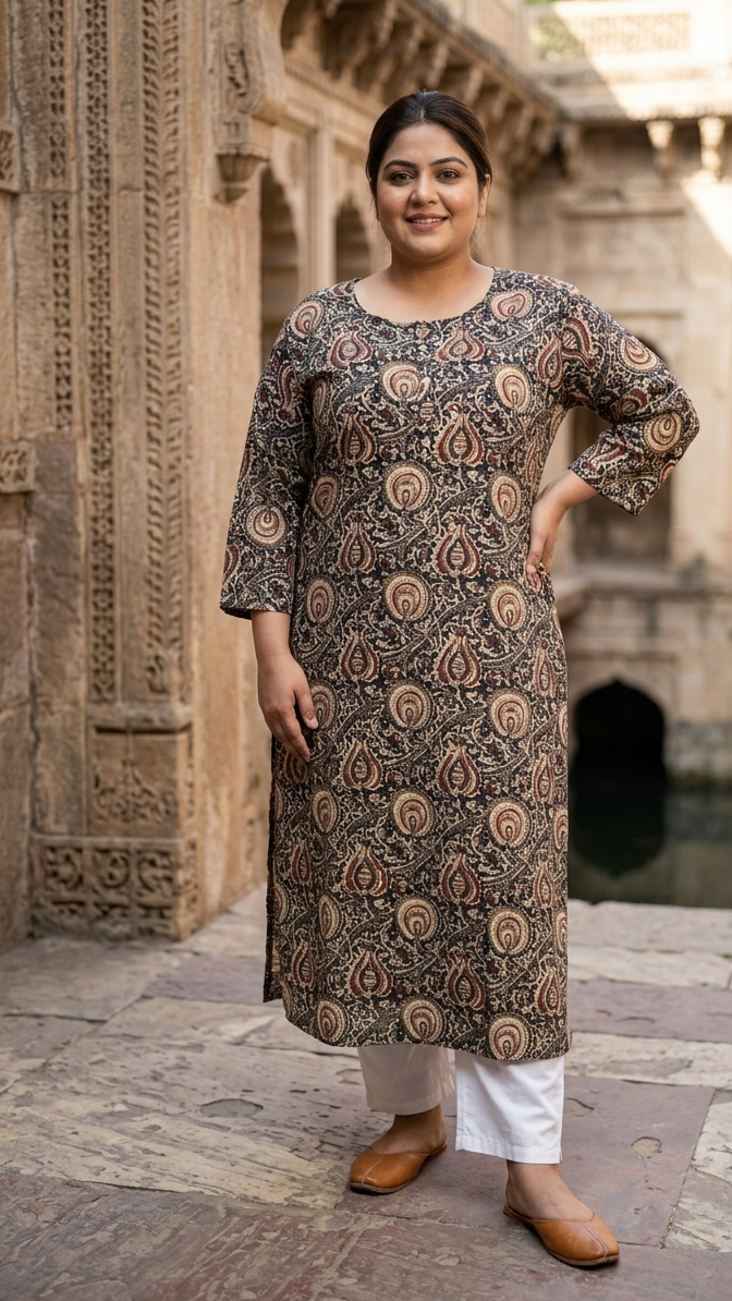 Paisley Cotton Kurti
