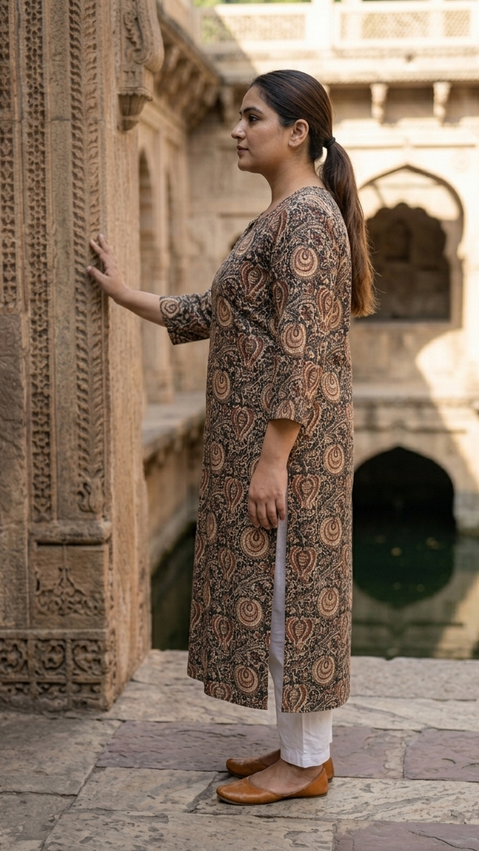 Paisley Cotton Kurti