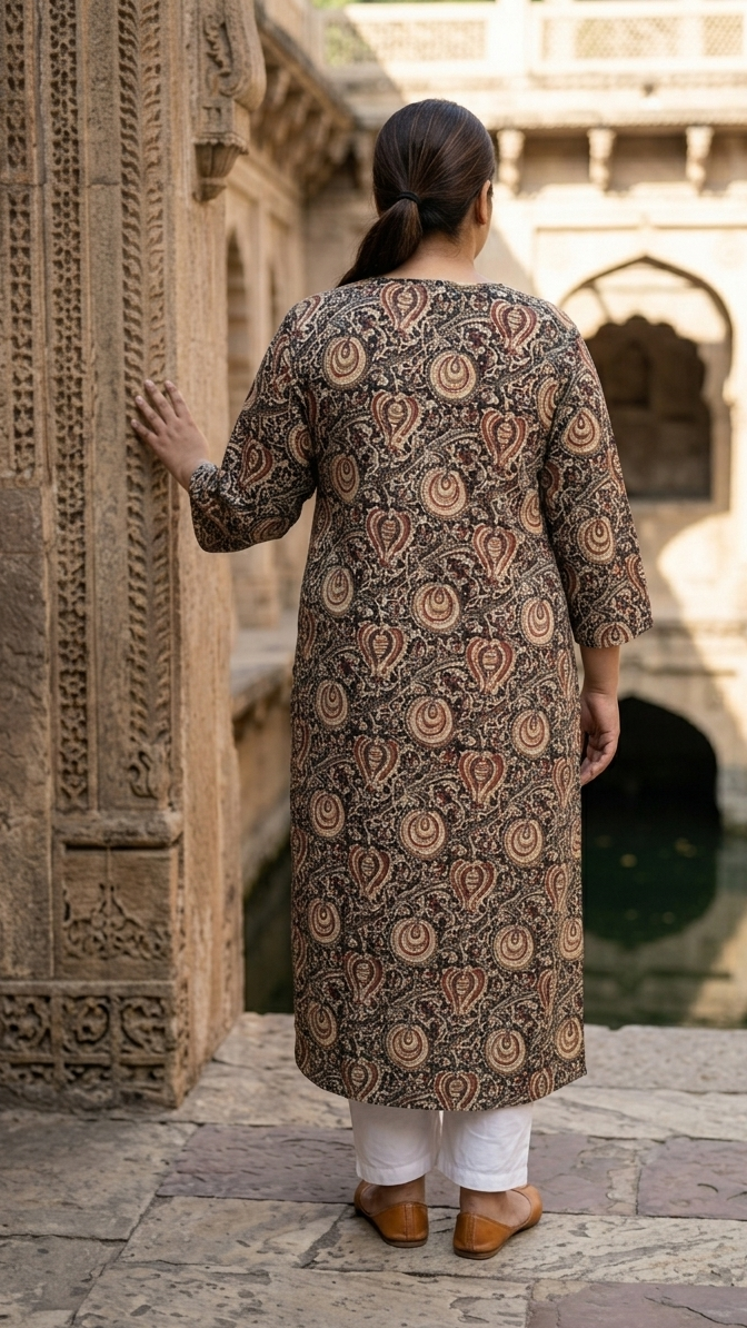Paisley Cotton Kurti