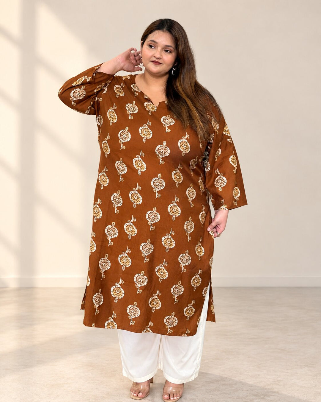 Dastaan Anaar Print Kurti