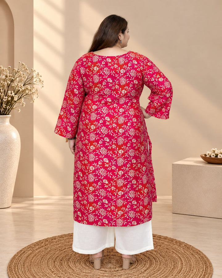Gulmohar Vine Kurti