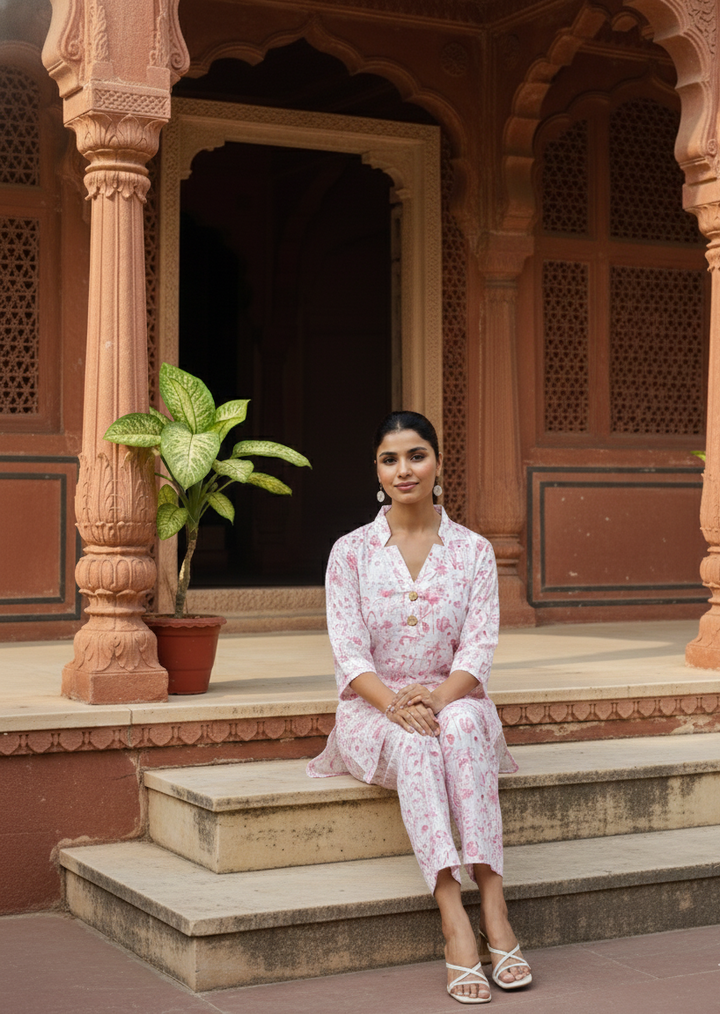 Cotton Printed Co-ord Set-25