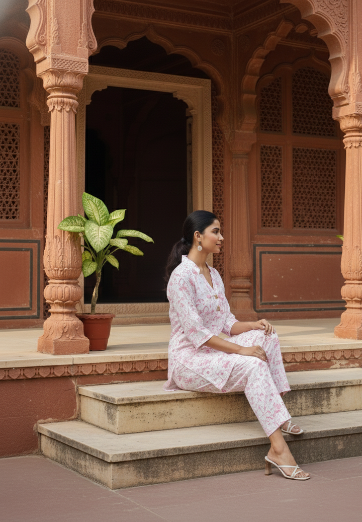 Cotton Printed Co-ord Set-25