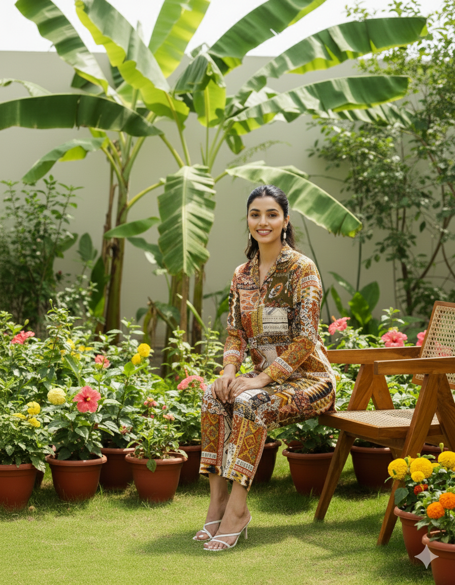 Cotton Printed Co-ord Set