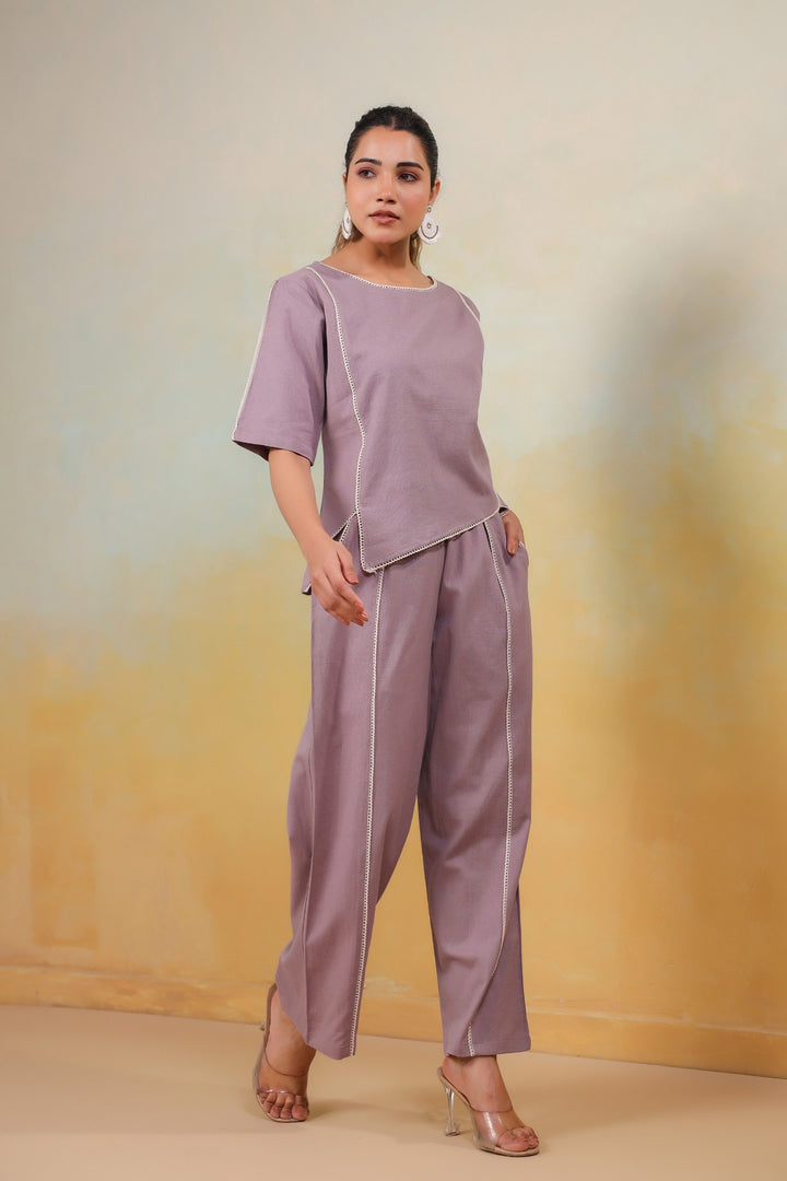 Luxe Serenity – Minimalist Elegance Co-Ord Set