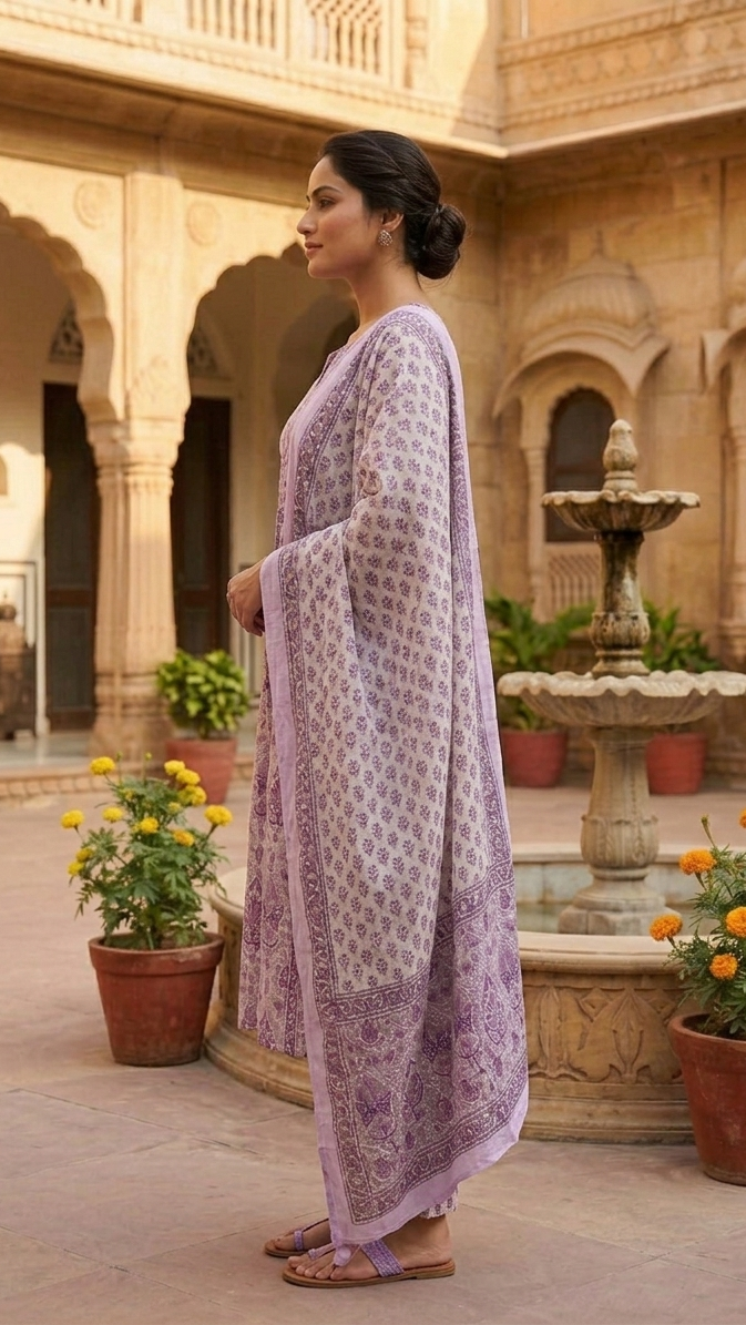 Liliora Cotton Suit Set