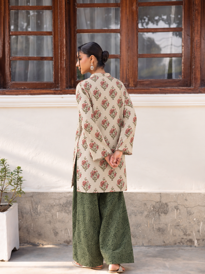 Olive Garden Farsi Salwar back view