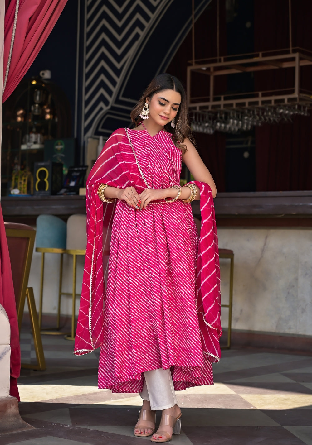 LEHERIYA SUIT SET – House of Attire Private Limited